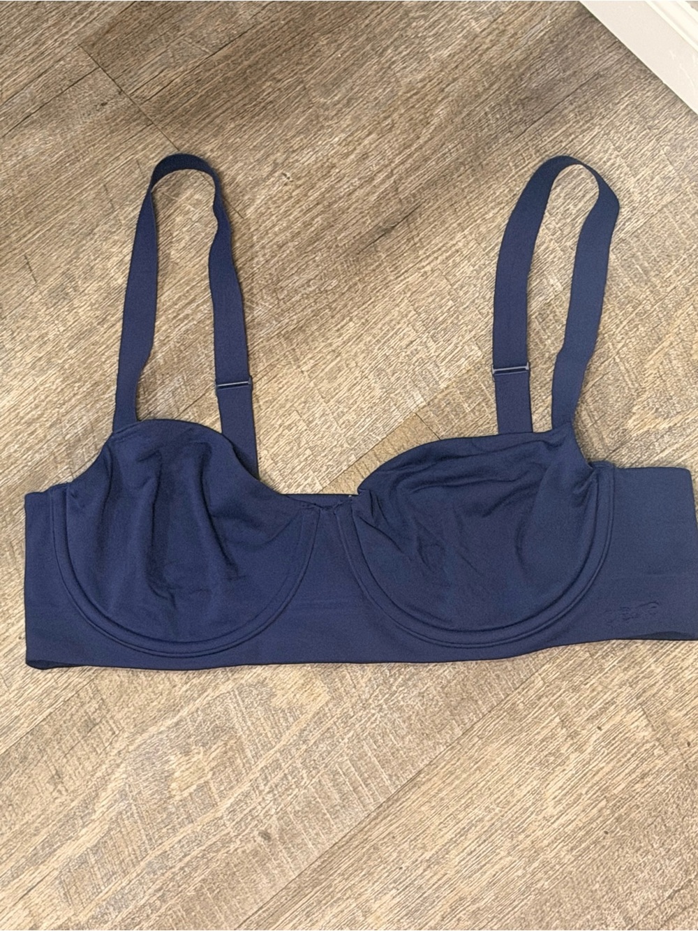 aerie SMOOTHIEZ Unlined Navy Underwire Bra